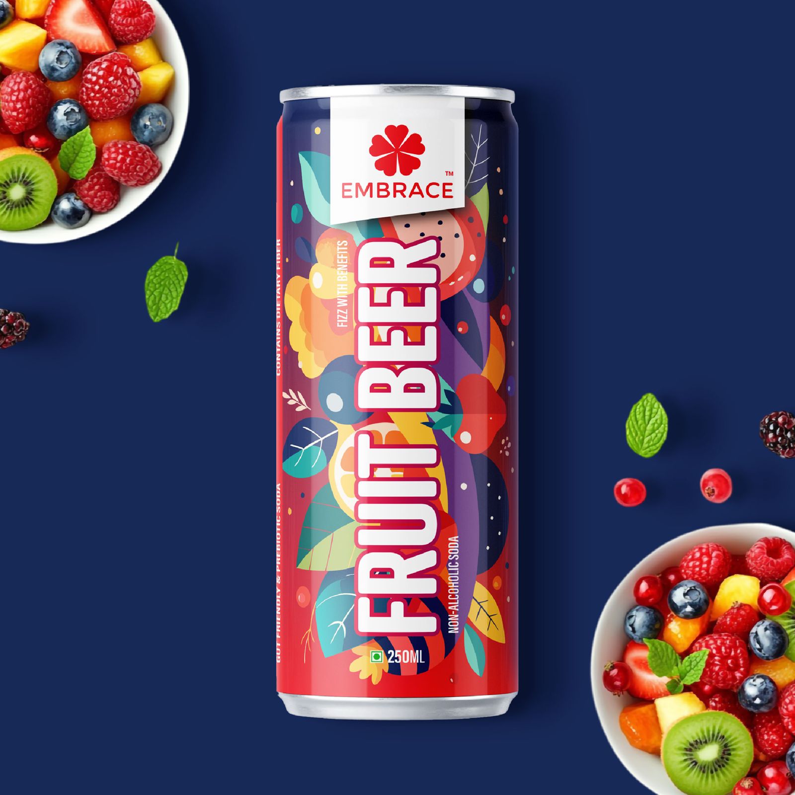Embrace Nutrition Fruit Beer probiotic drink – nostalgic, chill, and timeless soda alternative