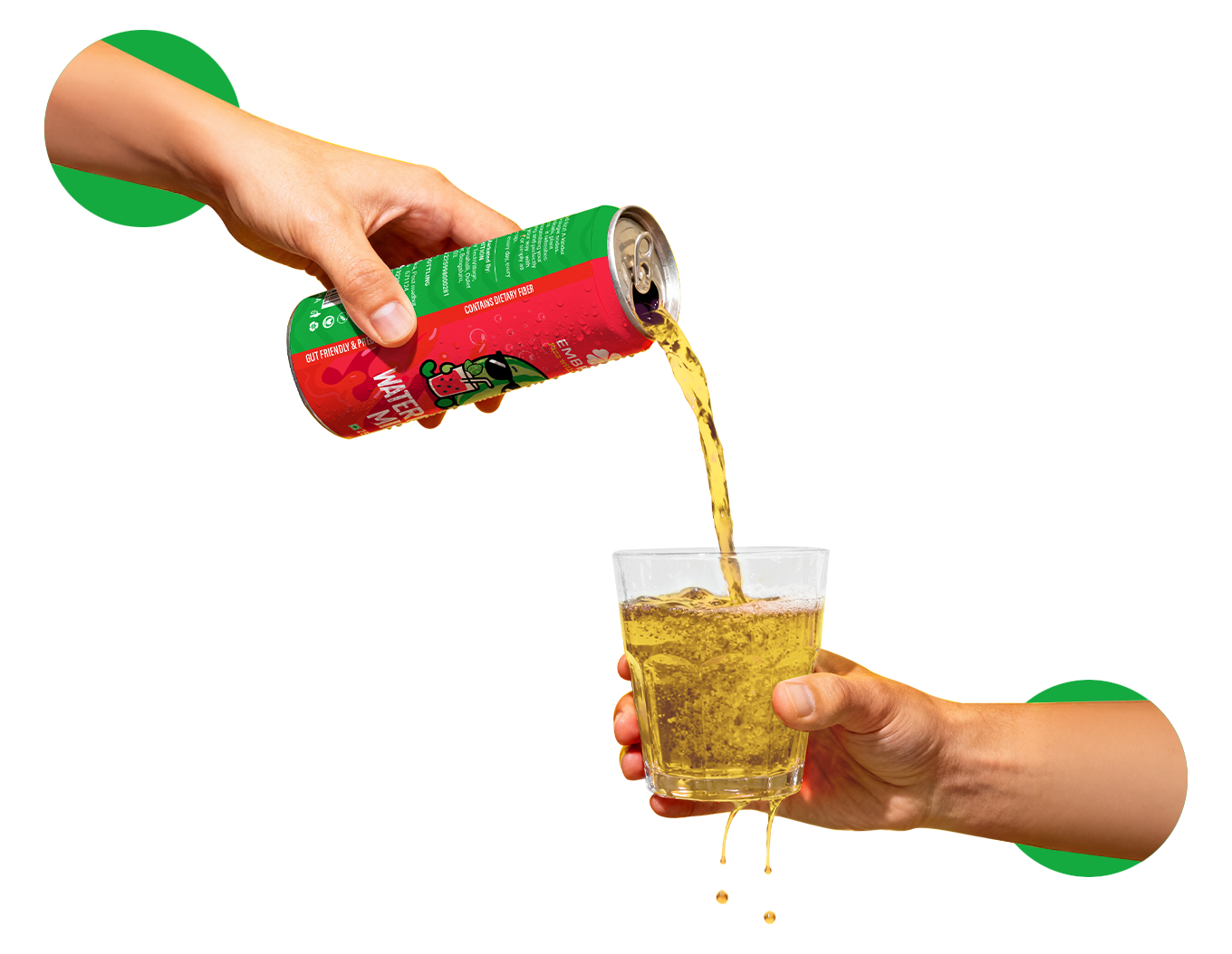 Embrace Nutrition probiotic drink – crafted with botanicals, plant fiber, and prebiotics for gut health